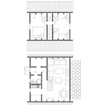 Ferienwohnpark Nurdachhaus Typ 8 Ndt 117 Tatil Evi Immenstaad am Bodensee